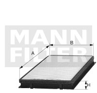 MANN-FILTER CU 6088 Filtr,...