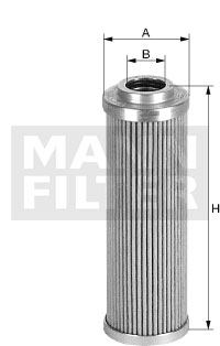 MANN-FILTER HD 414/2 Filtro, Sistema idraulico di lavoro