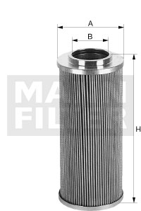 MANN-FILTER HD 6002 Filtro, Sistema idraulico di lavoro