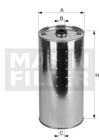 MANN-FILTER PF 1552 Ölfilter