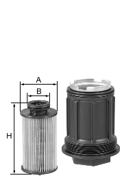 MANN-FILTER U 58/9 Filtro urea