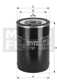 MANN-FILTER WDK 11 102/10 Filtro carburante