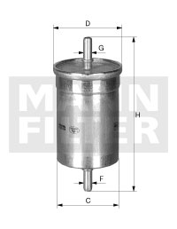 MANN-FILTER WK 612...