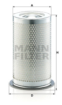 MANN-FILTER LE 47 002 x Filtro, Tecnica aria compressa