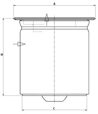 MANN-FILTER LE 14 001 Filtro, Tecnica aria compressa-Filtro, Tecnica aria compressa-Ricambi Euro