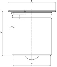 MANN-FILTER LE 5009 Filtro, Tecnica aria compressa