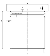 MANN-FILTER LE 27 004 Filtro, Tecnica aria compressa