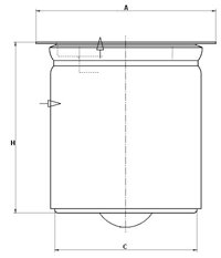 MANN-FILTER 49 006 53 251 Filter, Drucklufttechnik