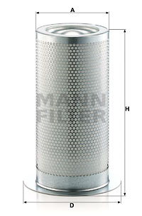 MANN-FILTER LE 95 001 x Filtro, Tecnica aria compressa