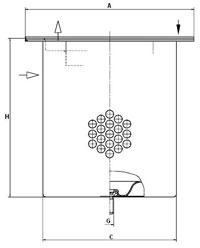 MANN-FILTER 49 408 55 121 Filter, Drucklufttechnik