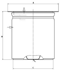 MANN-FILTER LE 17 006 Filtro, Tecnica aria compressa-Filtro, Tecnica aria compressa-Ricambi Euro