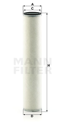MANN-FILTER 49 003 55 331 Filter, Drucklufttechnik