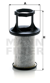 MANN-FILTER LC 5002 x Filtro, Ventilazione monoblocco