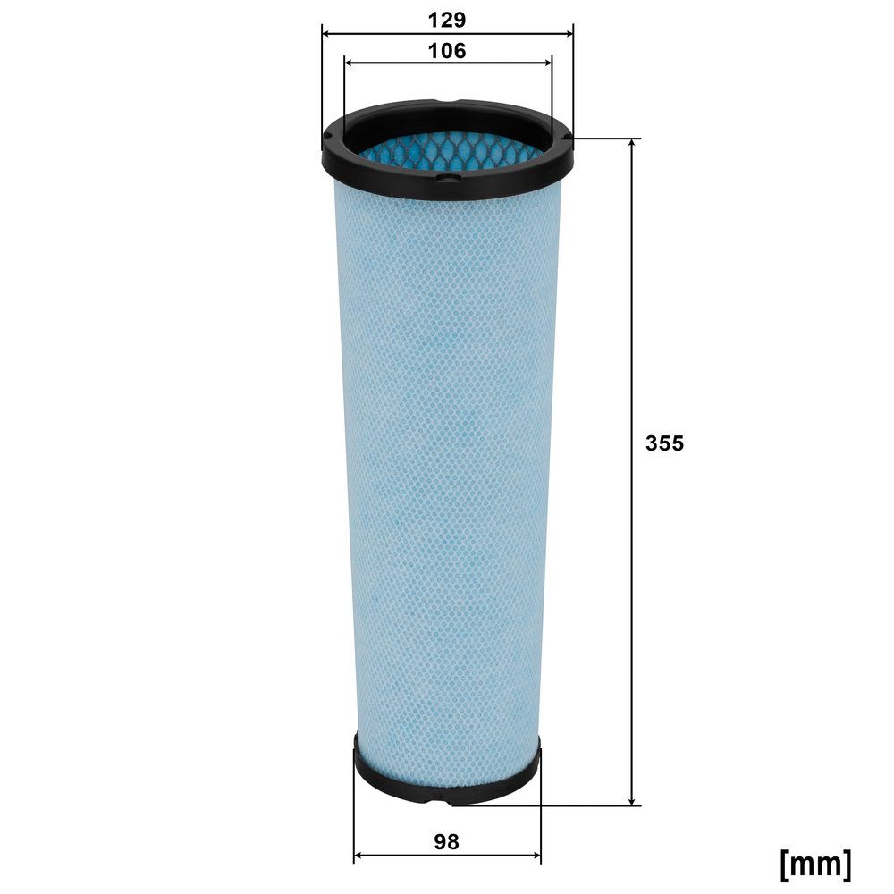 MANN-FILTER CF 13 007 Filter sekundárneho vzduchu