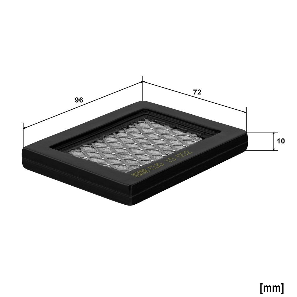 MANN-FILTER CUD 10 002 Filter, cabin air