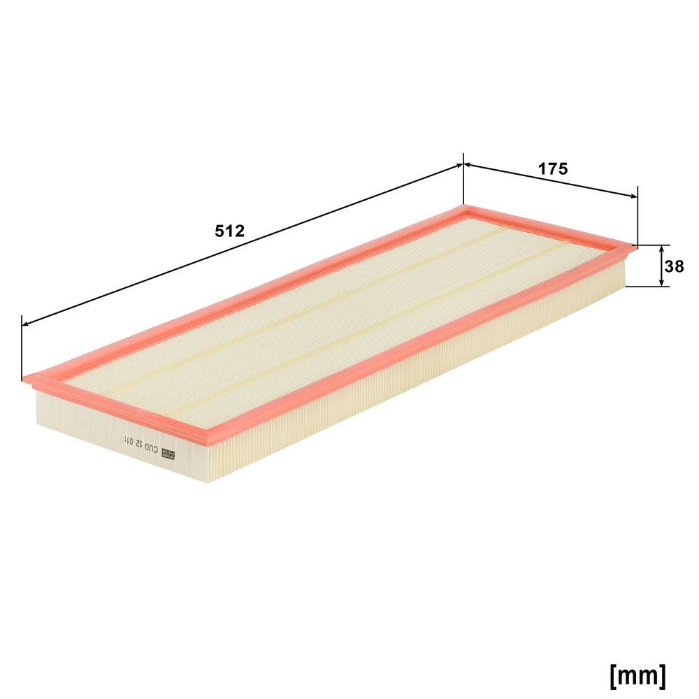 MANN-FILTER CUD 52 011 Filter, cabin air