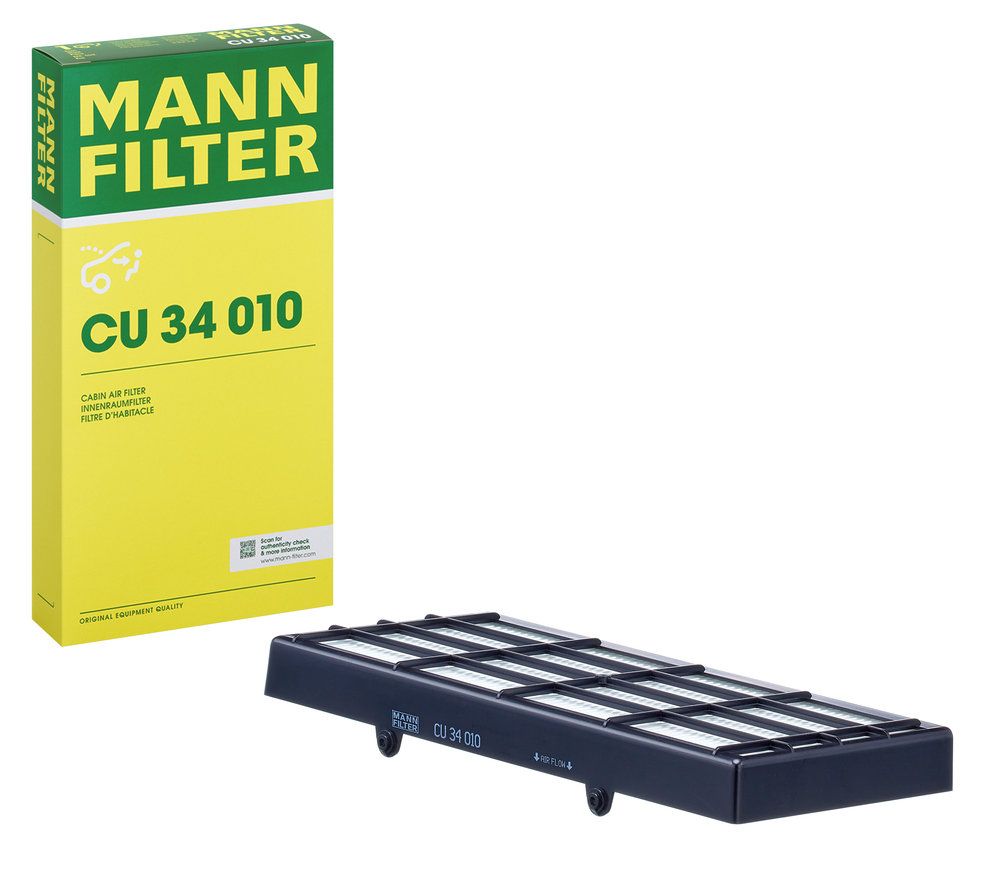 MANN-FILTER CU 34 010 Filter vnútorného priestoru
