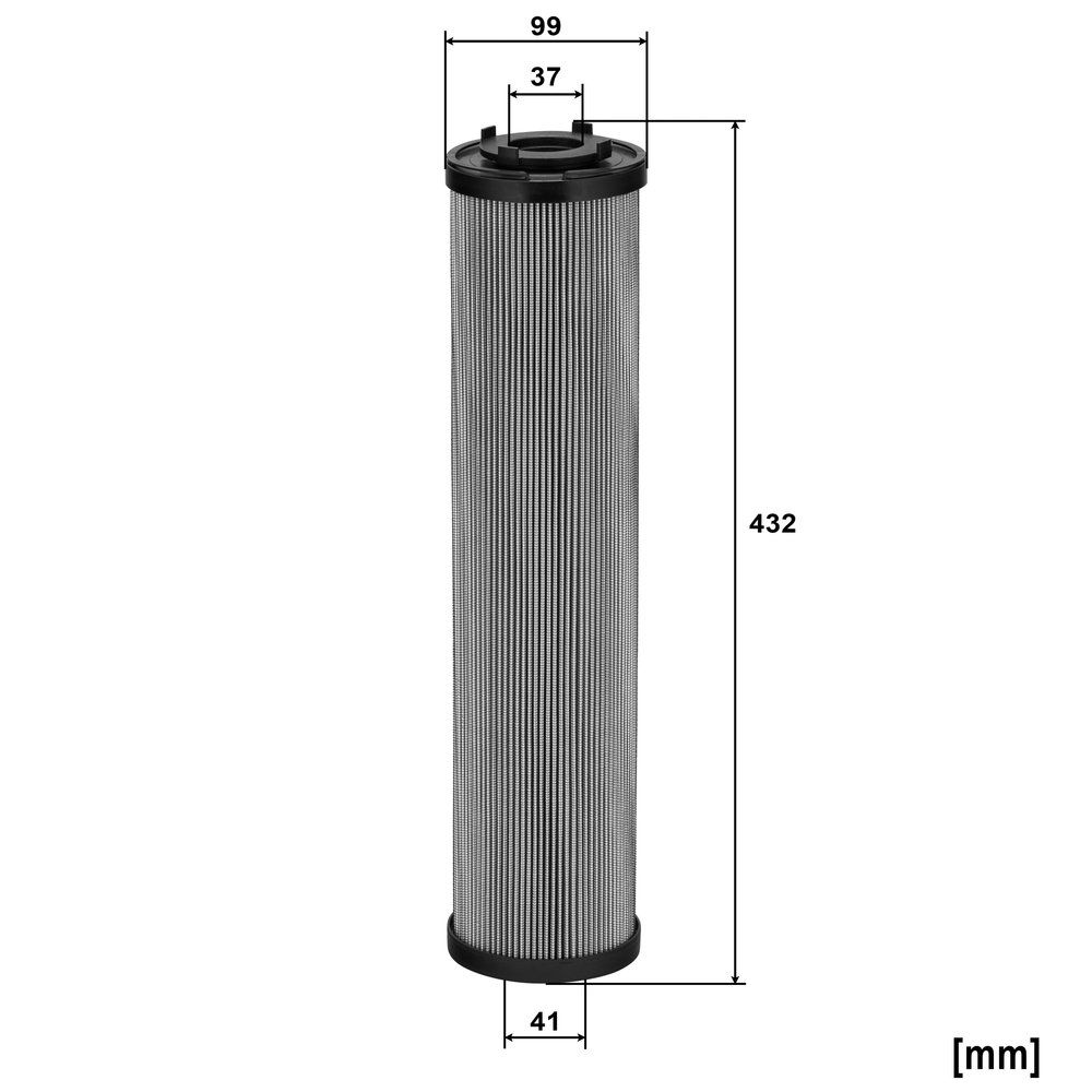 MANN-FILTER HD 10 030 Filter pracovnej hydrauliky