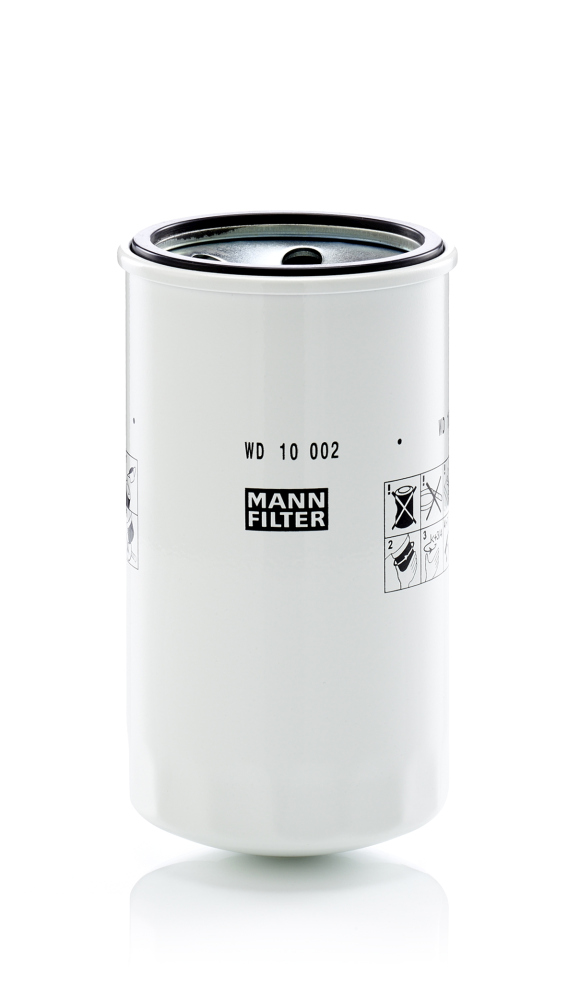 MANN-FILTER WD 10 002 Filtro, Sistema idraulico di lavoro-Filtro, Sistema idraulico di lavoro-Ricambi Euro