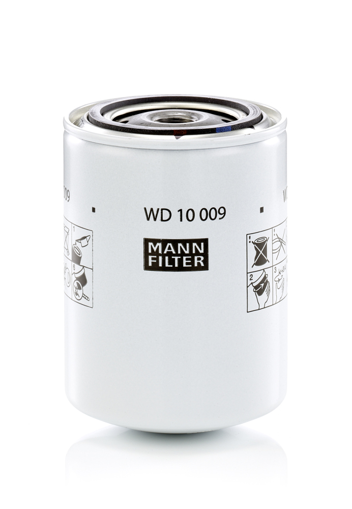 MANN-FILTER WD 10 009 Filtro, Sistema idraulico di lavoro