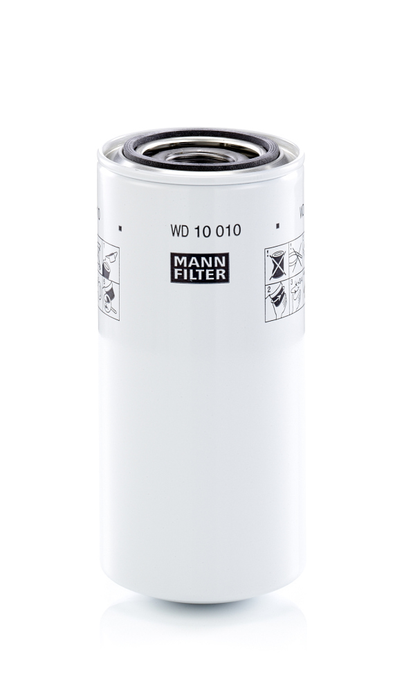MANN-FILTER WD 10 010 Filtro, Sistema idraulico di lavoro