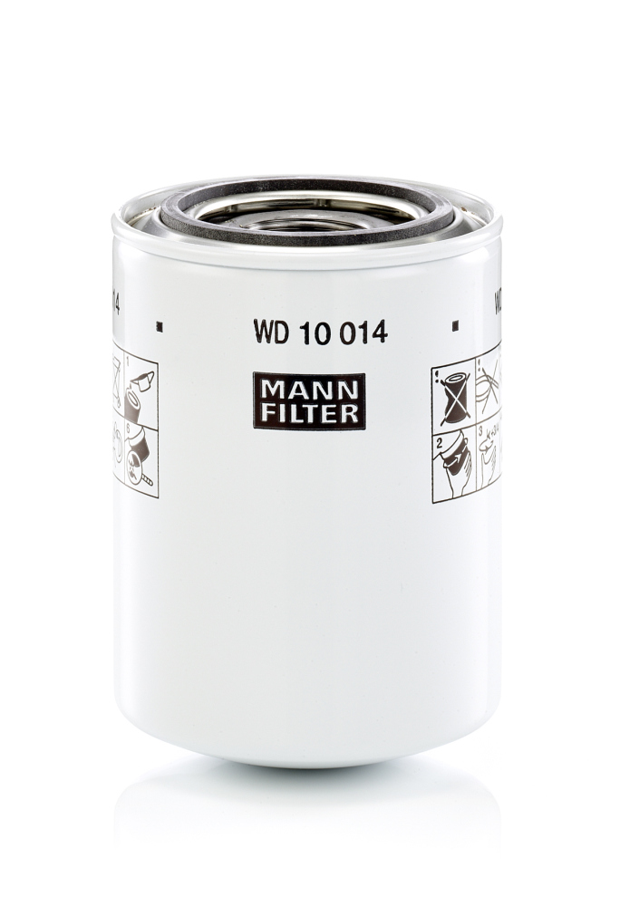 MANN-FILTER WD 10 014 Filtro, Sistema idraulico di lavoro-Filtro, Sistema idraulico di lavoro-Ricambi Euro