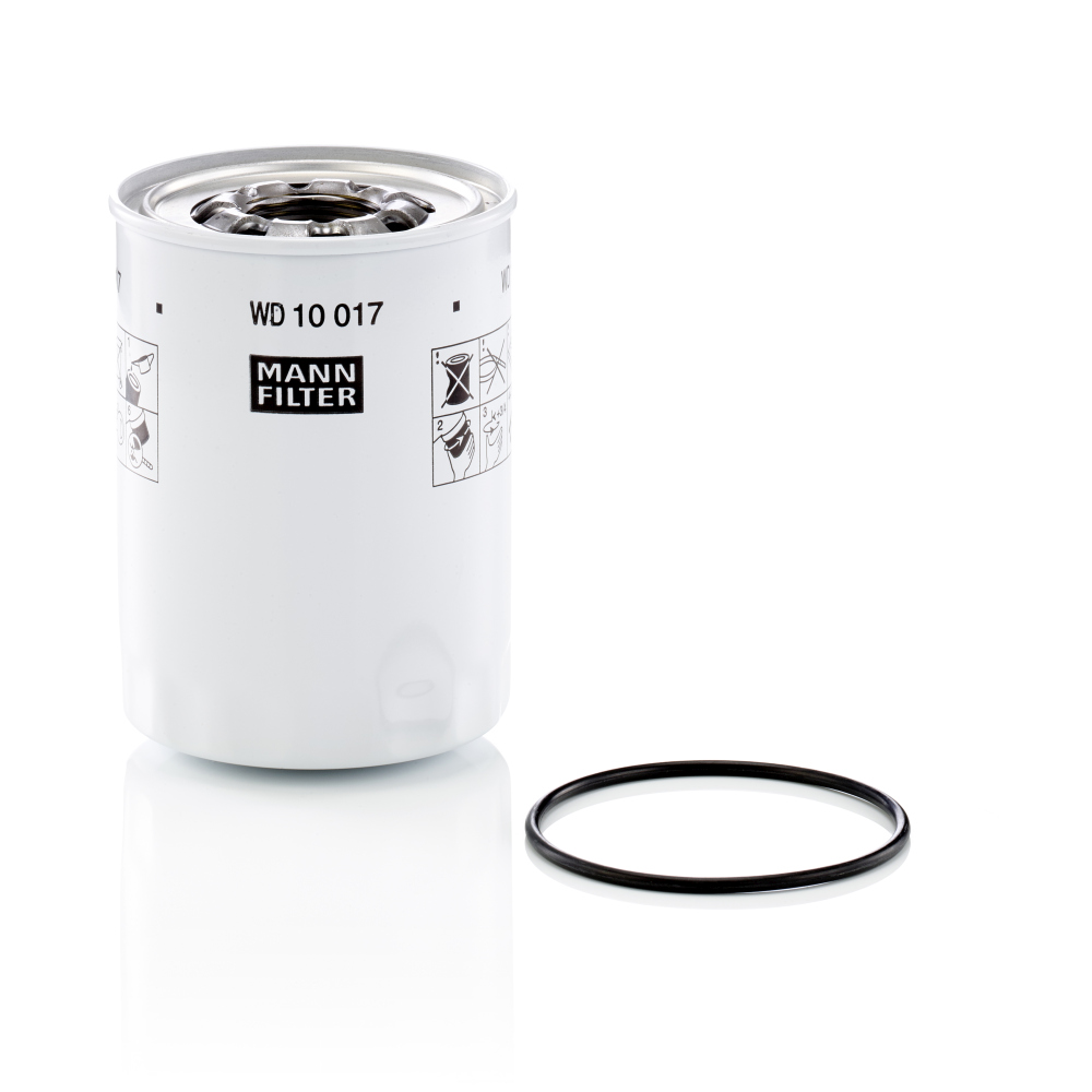 MANN-FILTER WD 10 017 x Filtro, Sistema idraulico di lavoro