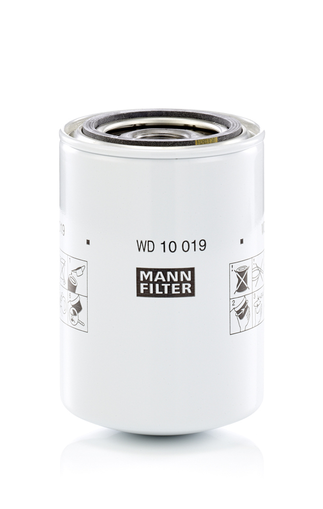 MANN-FILTER WD 10 019 Filtro, Sistema idraulico di lavoro