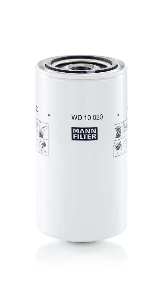 MANN-FILTER WD 10 020 Filtro, Sistema idraulico di lavoro