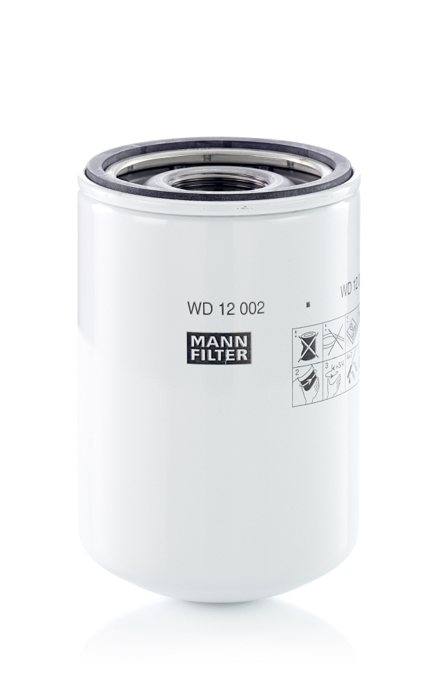 MANN-FILTER WD 12 002 Filtro, Sistema idraulico di lavoro-Filtro, Sistema idraulico di lavoro-Ricambi Euro