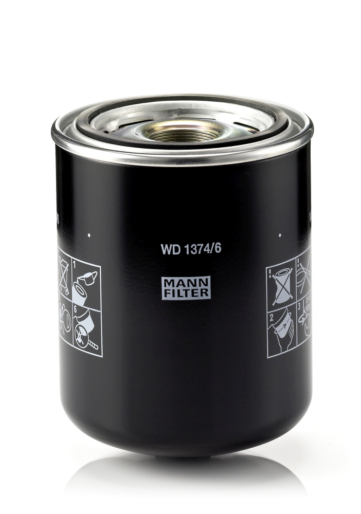 MANN-FILTER WD 1374/6 Filtro, Sistema idraulico di lavoro-Filtro, Sistema idraulico di lavoro-Ricambi Euro