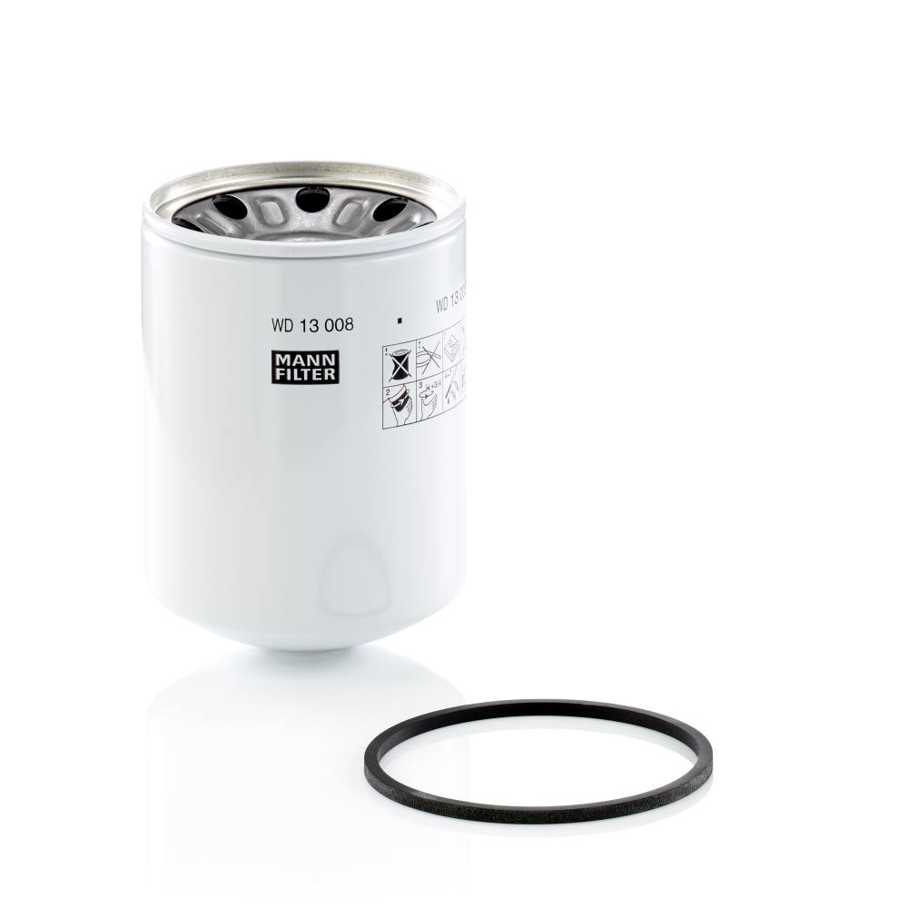 MANN-FILTER WD 13 008 x Filtro, Sistema idraulico di lavoro-Filtro, Sistema idraulico di lavoro-Ricambi Euro