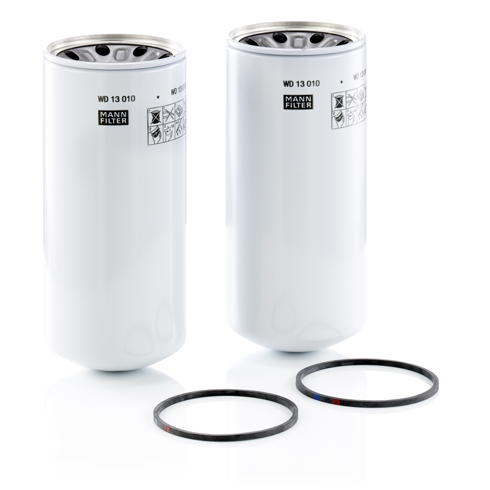 MANN-FILTER WD 13 010-2 x Filtro, Sistema idraulico di lavoro