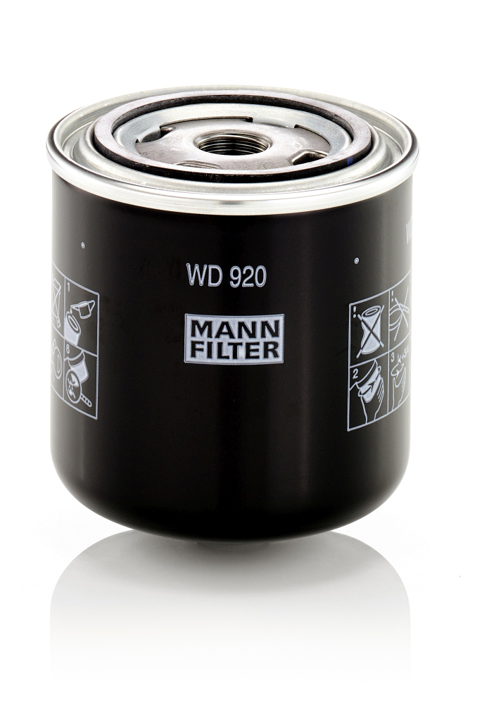 MANN-FILTER WD 920 Filtro, Sistema idraulico di lavoro