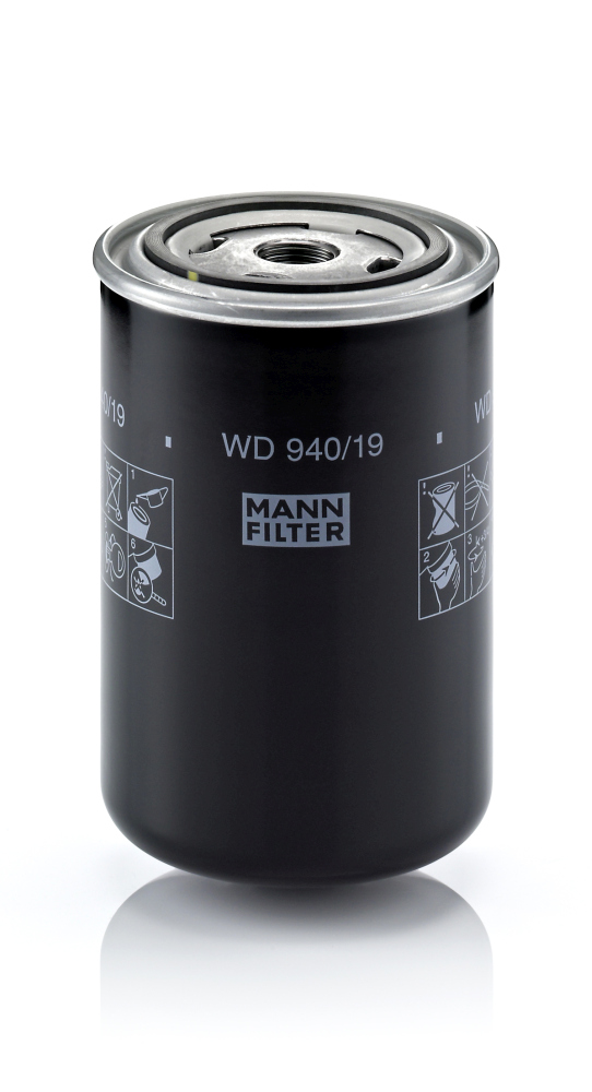 MANN-FILTER WD 940/19 Filtro olio-Filtro olio-Ricambi Euro