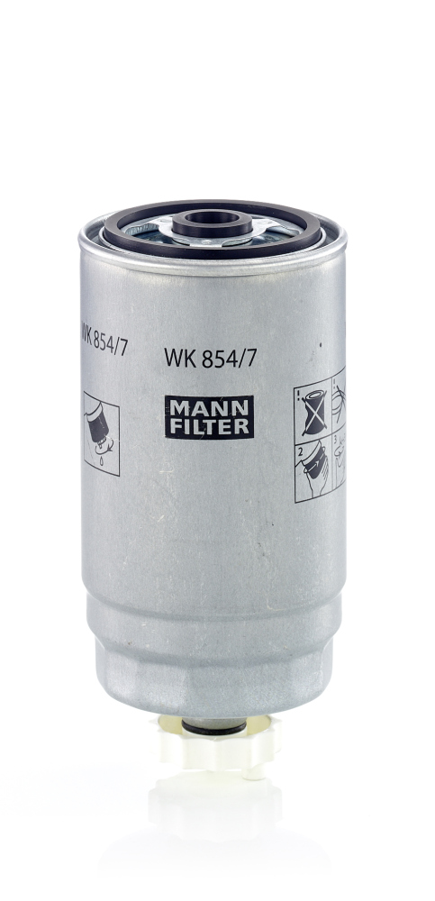 MANN-FILTER WK 854/7 Filtro carburante-Filtro carburante-Ricambi Euro