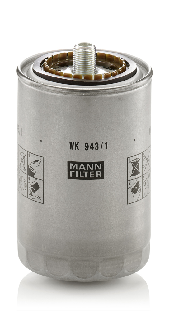 MANN-FILTER WK 943/1 Filtro...