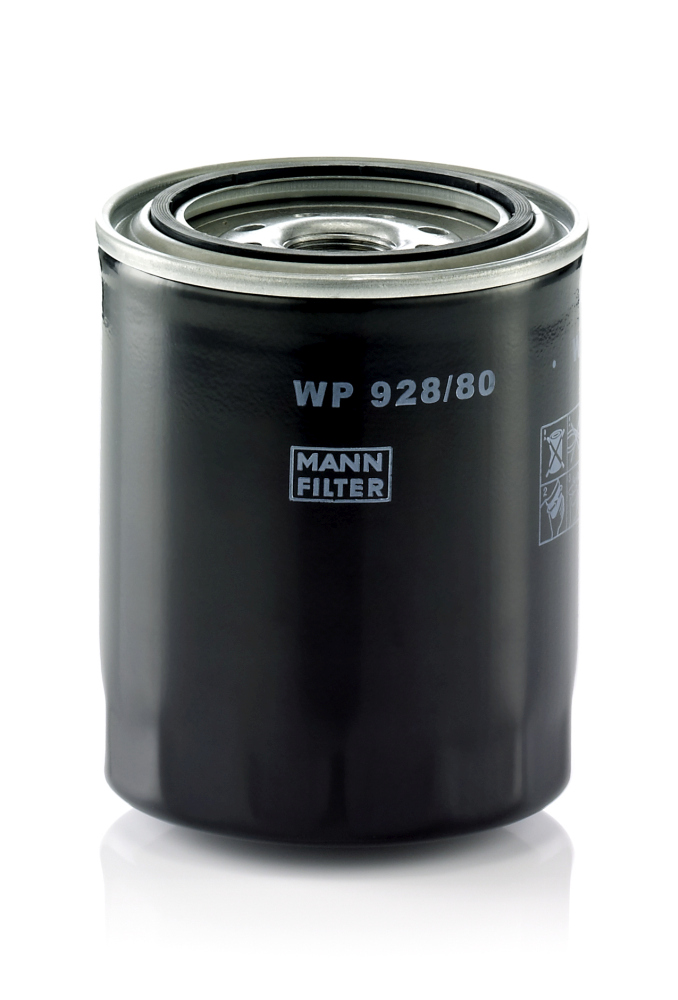 MANN-FILTER WP 928/80 Filtro olio-Filtro olio-Ricambi Euro