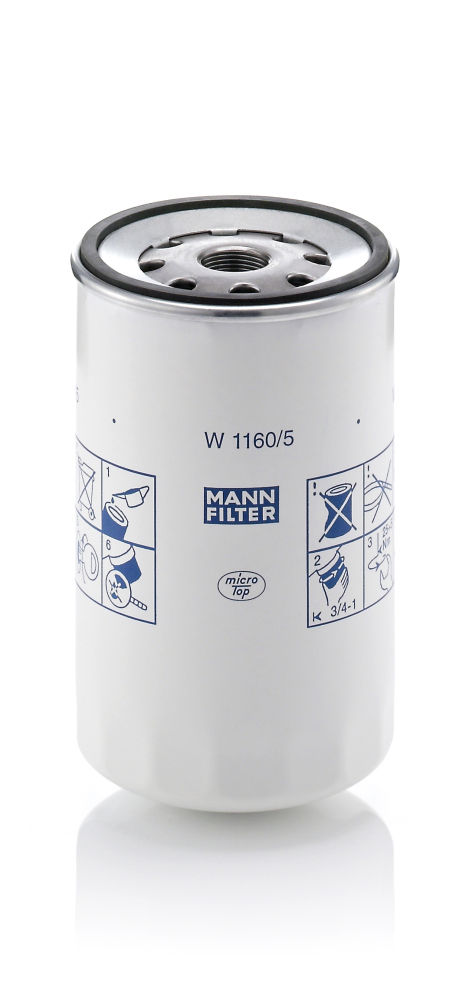 MANN-FILTER W 1160/5 Filtro olio