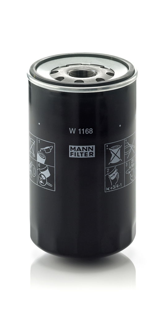 MANN-FILTER W 1168 Filtro olio-Filtro olio-Ricambi Euro