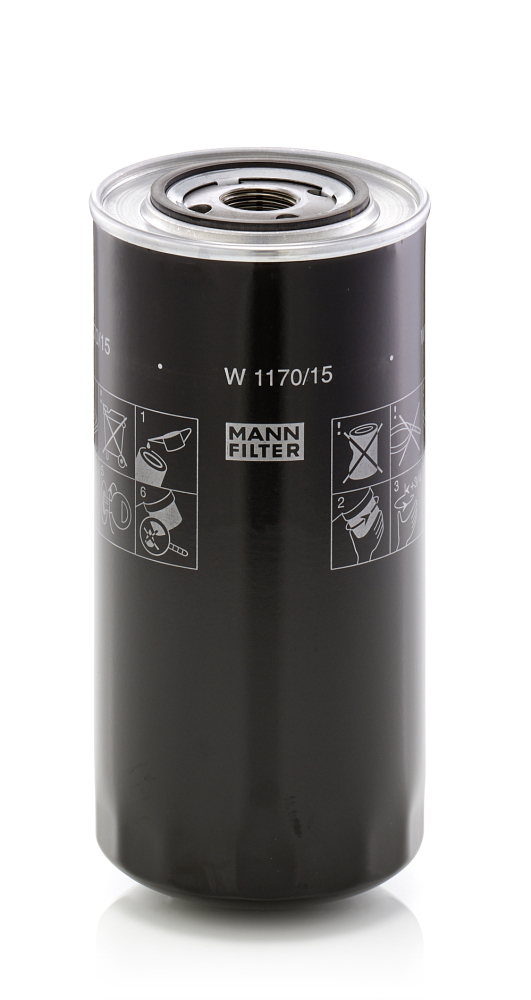 MANN-FILTER W 1170/15 Filtro olio