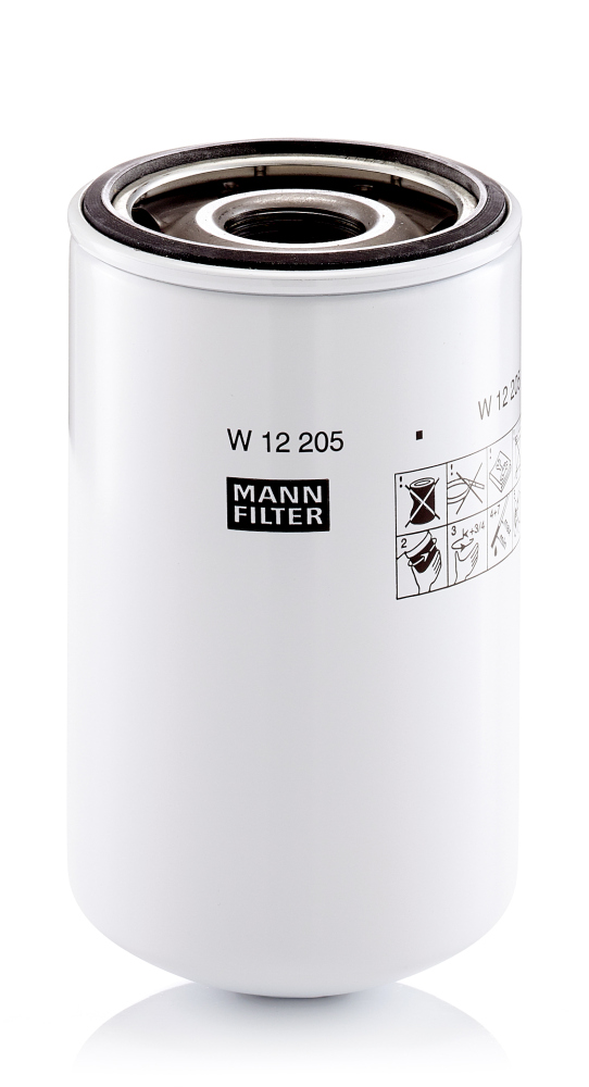 MANN-FILTER W 12 205 Filtro olio-Filtro olio-Ricambi Euro