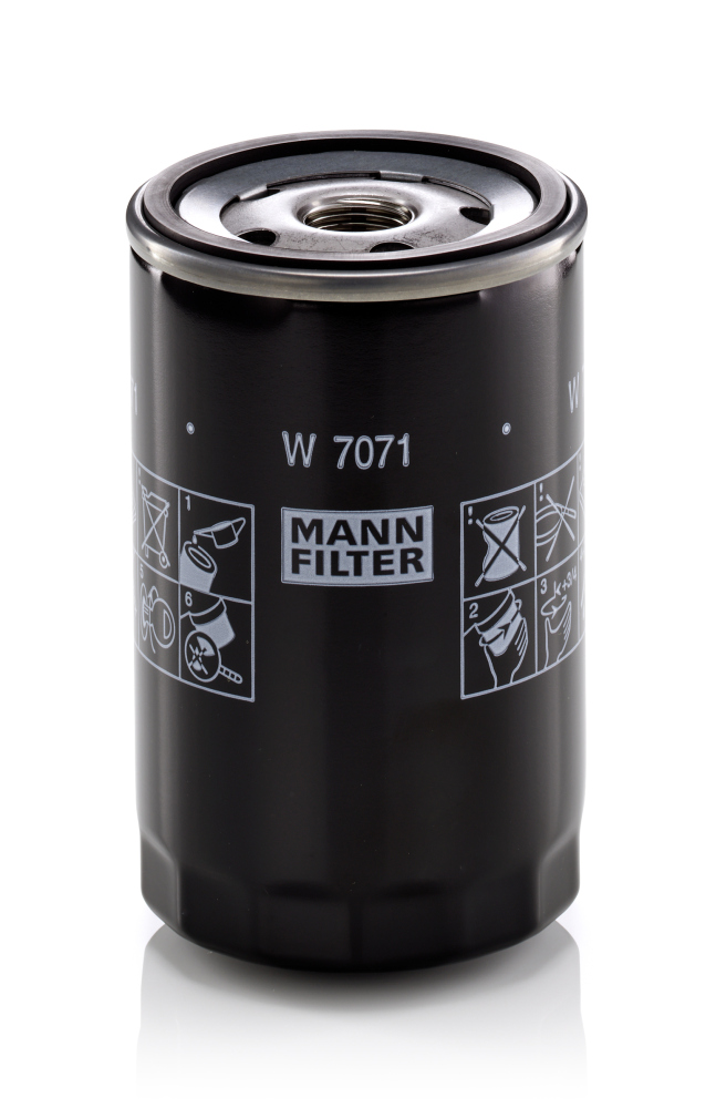 MANN-FILTER W 7071 Ölfilter, Getriebe (E-Achse)