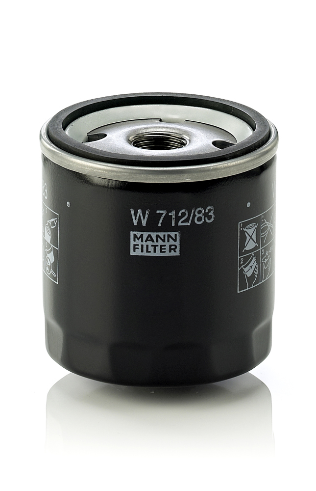 MANN-FILTER W 712/83 Filtro olio-Filtro olio-Ricambi Euro