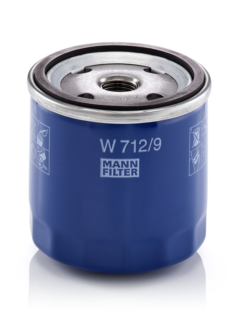 MANN-FILTER W 712/9 Filtro...