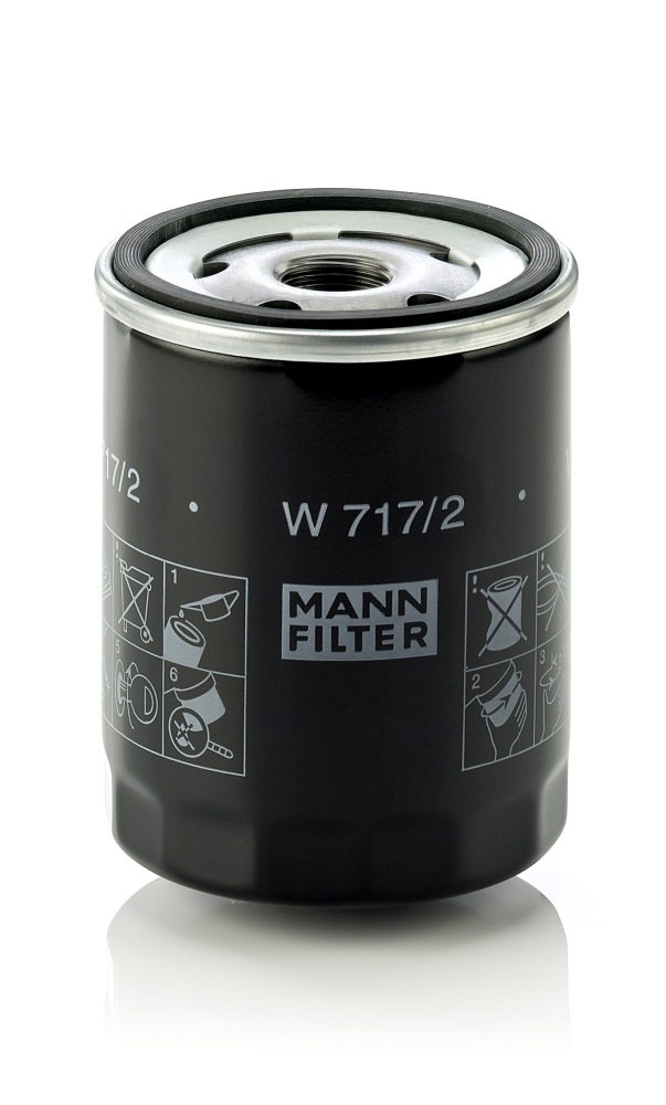 MANN-FILTER W 717/2 Ölfilter