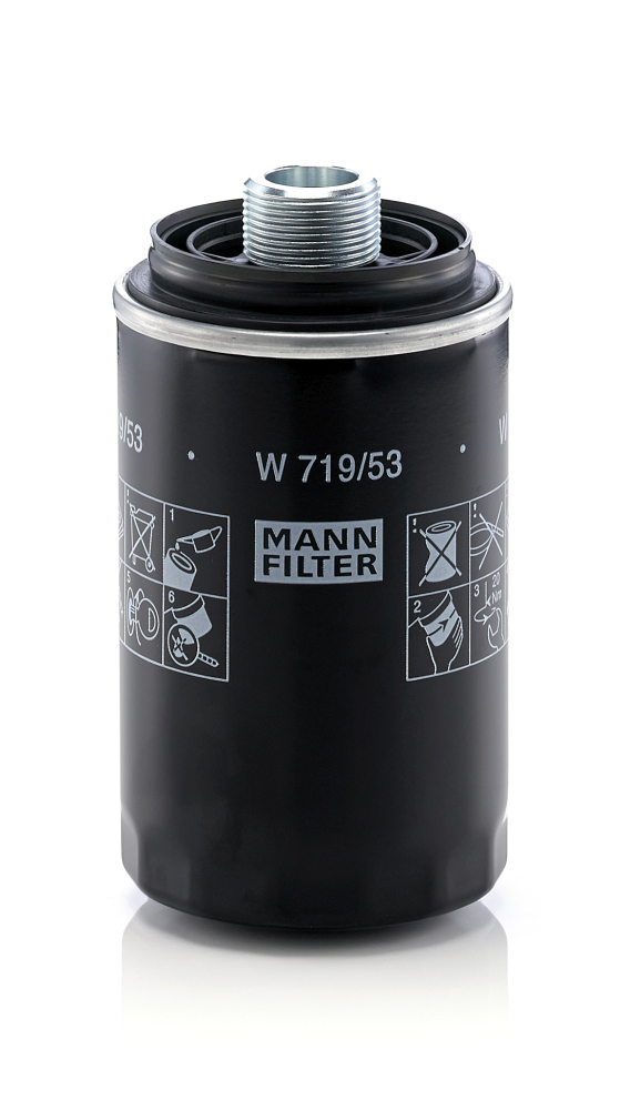 MANN-FILTER W 719/53 Filtro olio-Filtro olio-Ricambi Euro