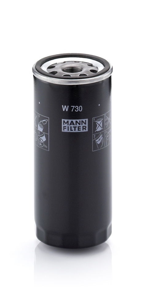 MANN-FILTER W 730 Filtro olio-Filtro olio-Ricambi Euro