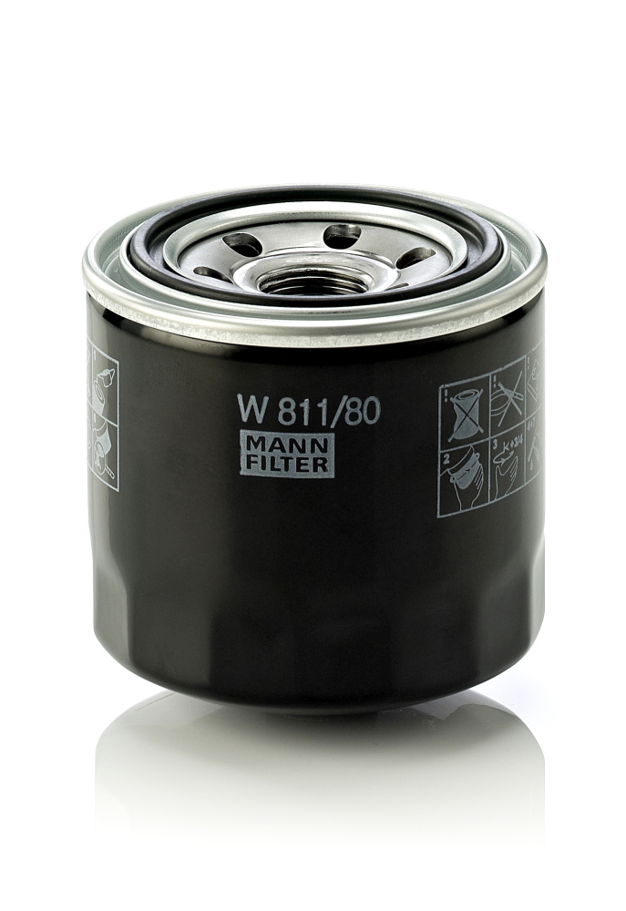 MANN-FILTER W 811/80 Filtro...