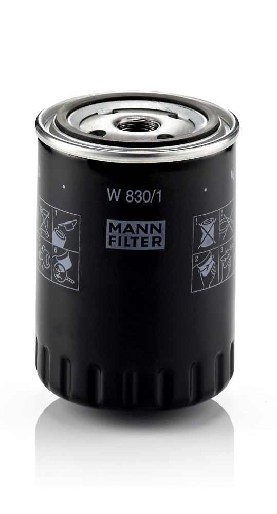 MANN-FILTER W 830/1 Filtro olio-Filtro olio-Ricambi Euro